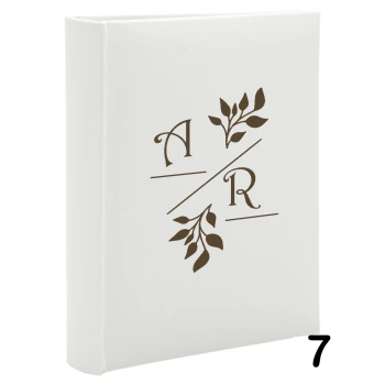 Album ślubny wsuwany na 100 zdjęć 15x21 personalizowany 6 wzorów
